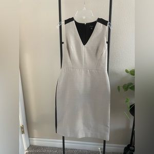 Ann Taylor Sleeveless Two Toned Women's Work Dress - Soze 00 Petite